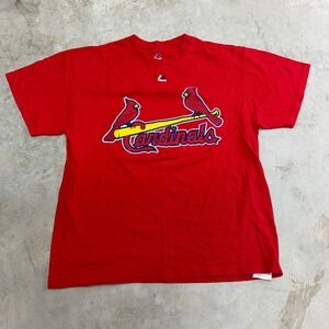 Majestic St Louis Cardinals Red Baseball Jersey T Shirt Michael Wacha 52‎ Large
